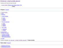 Tablet Screenshot of 3dubytovani.cz
